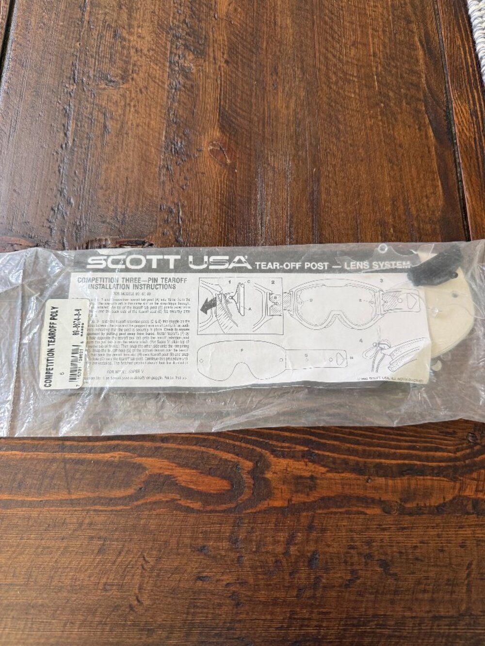 Scott USA Goggles Competition Series Tear-Offs - NEW